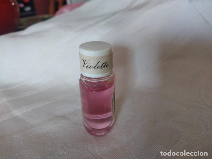 Miniaturas de perfumes antiguos: violette parfum diffuseur 7 ml - Foto 3