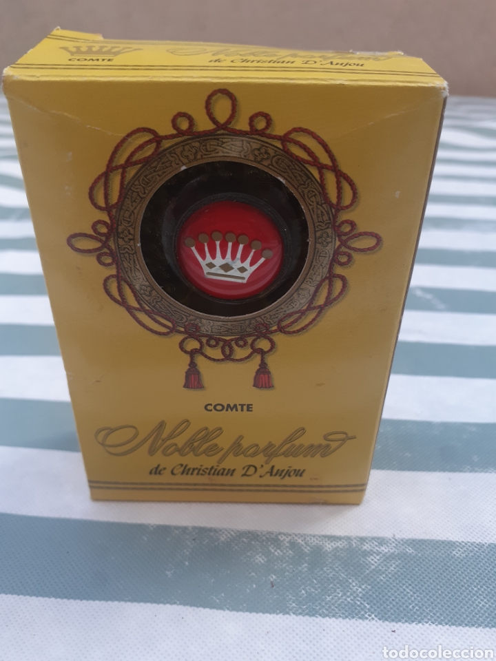 Miniaturas de perfumes antiguos: Botella de perfume comte de christian dajou - Foto 4