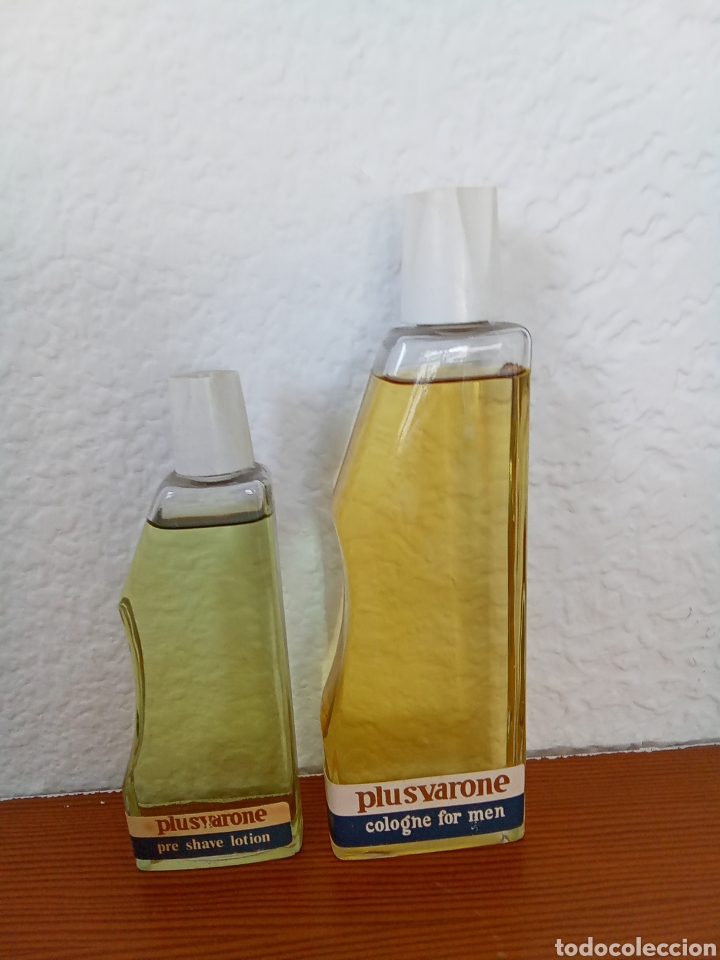 Miniaturen von alten Parf&uuml;men: Colonia y pre suave plusvarone de perfumer&iacute;a espa&ntilde;ola copic