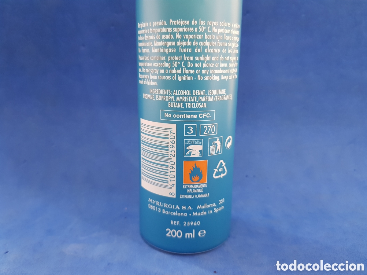 Miniaturas de perfumes antiguos: DA , Don algod&oacute;n, desodorante spray 200ml - Foto 2