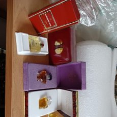 Miniaturas de perfumes antiguos: GUERLAIN LOTE 7 MINIATURAS DE PERFUME. Lote 363172300