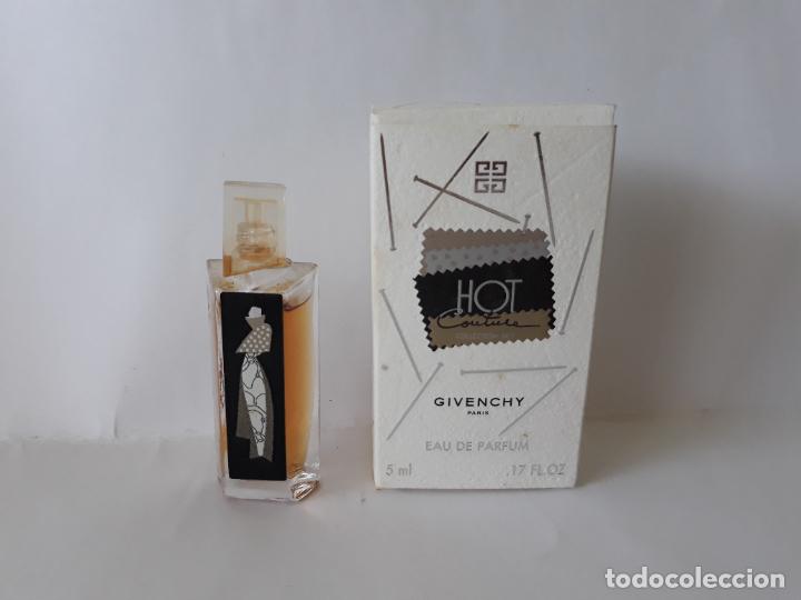 Miniaturas de perfumes antiguos: MINIATURA HOT DE GIVENCHY - Foto 1