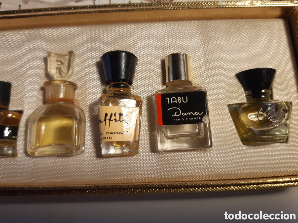VTG LES MEILLEURS PARFUMS DE PARIS*10 MINIATURES Pure Parfum
