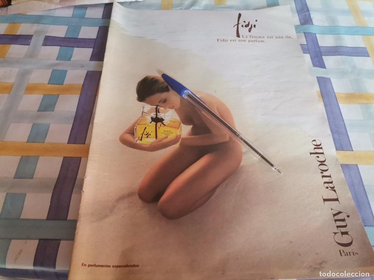 Miniatures of antique perfumes: PERFUME COLONIA FIDJI GUY LAROCHE PAR&Iacute;S ANUNCIO PUBLICIDAD REVISTA 1985