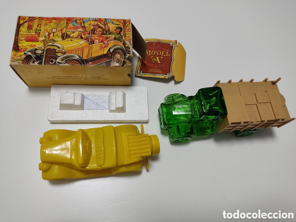 Miniaturen von alten Parf&uuml;men: Frascos vac&iacute;os de Avon Wild Country Big Mack