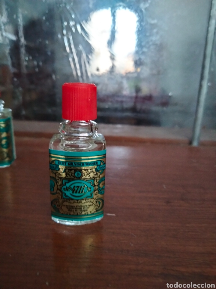 Miniaturas de perfumes antiguos: 4711 miniaturas caja - Foto 3