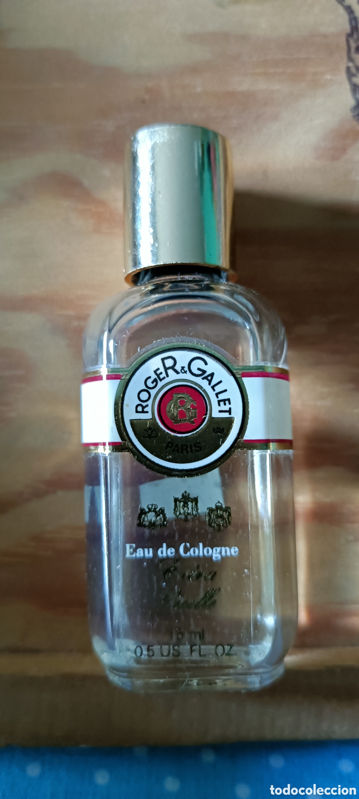 Miniaturas de perfumes antiguos: Miniatura Roger gallet - Foto 1
