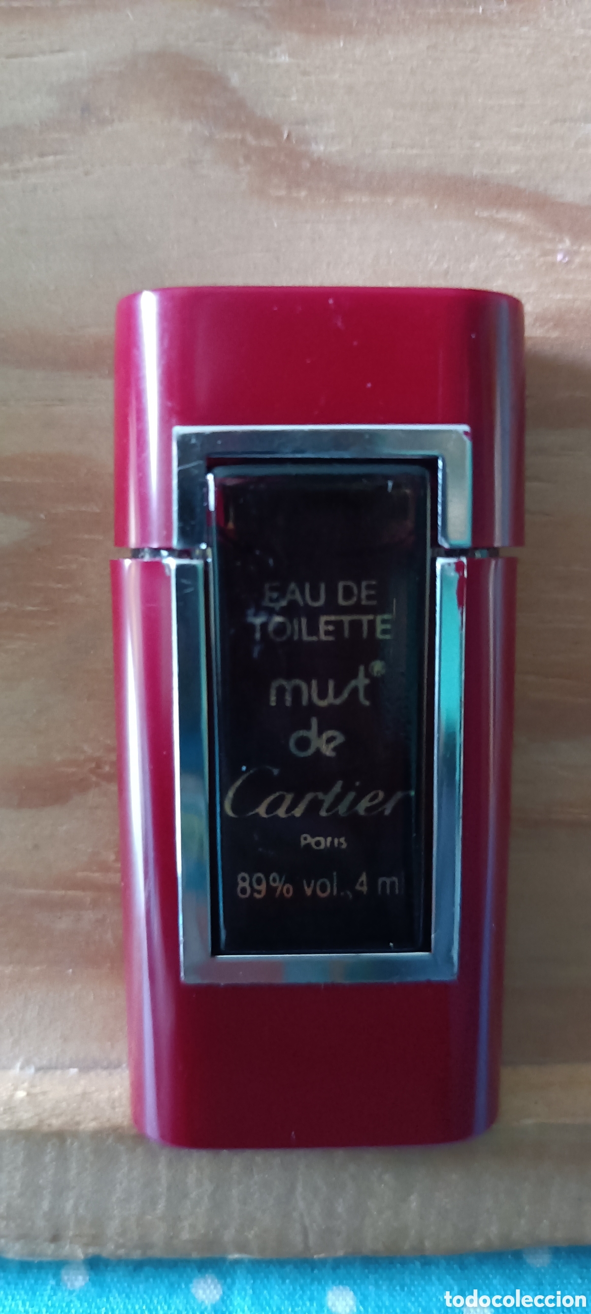 Miniaturas de perfumes antiguos: Miniatura must de cartier - Foto 1