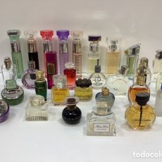 Miniaturas de perfumes antiguos: LOTE DE PERFUMES PRIMERAS MARCAS EN MINIATURA. Lote 376888109