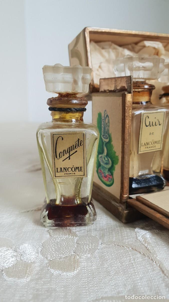 Miniaturas de perfumes antiguos: ANTIGUO ESTUCHE PERFUMES DE LANC&Ocirc;ME - Foto 5