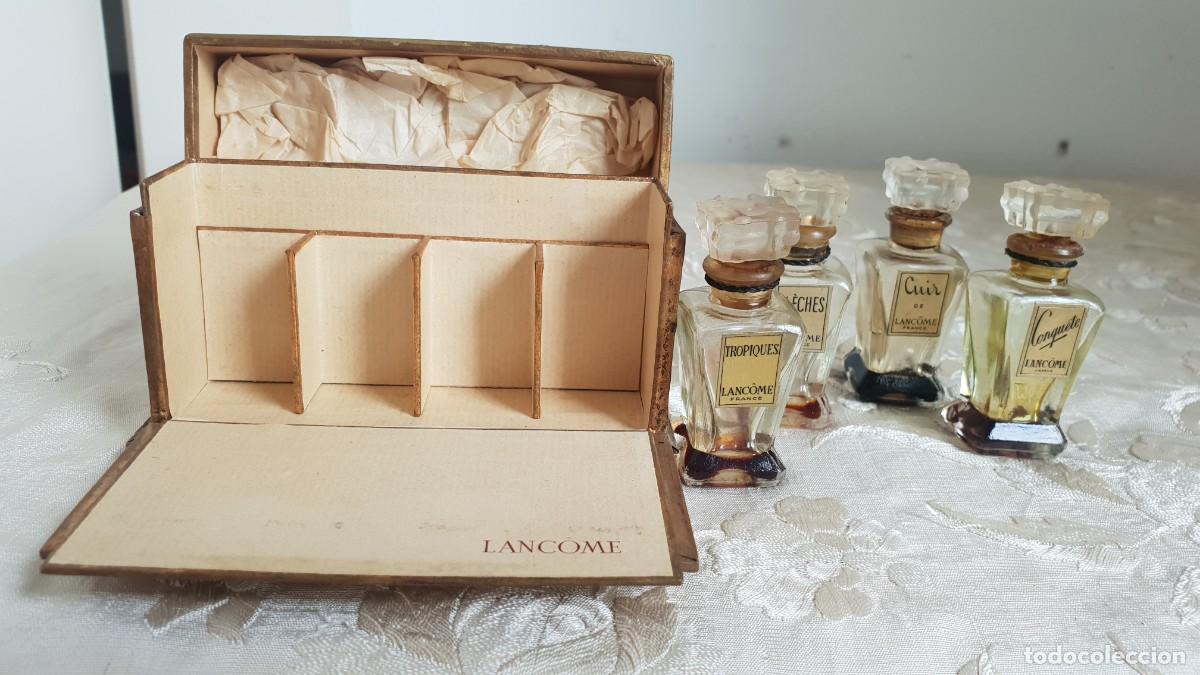 Miniaturas de perfumes antiguos: ANTIGUO ESTUCHE PERFUMES DE LANC&Ocirc;ME - Foto 10