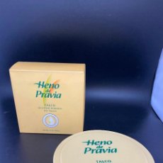 Miniaturas de perfumes antiguos: HENO DE PRAVIA TALCO 100 GR. Lote 380388694
