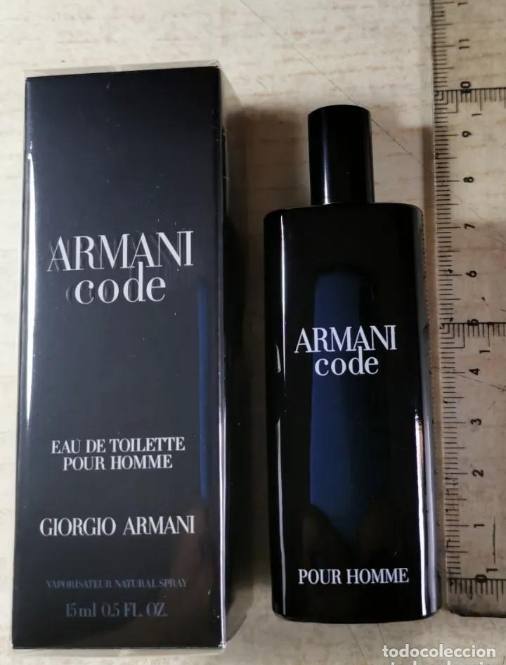 perfume hombre - armani code - giorgio armani - - Buy Antique perfume  miniatures and bottles on todocoleccion