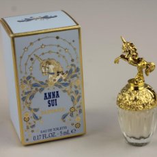 Miniaturas de perfumes antiguos: ANNA SUI FANTASIA EDT 5 ML. Lote 384264974