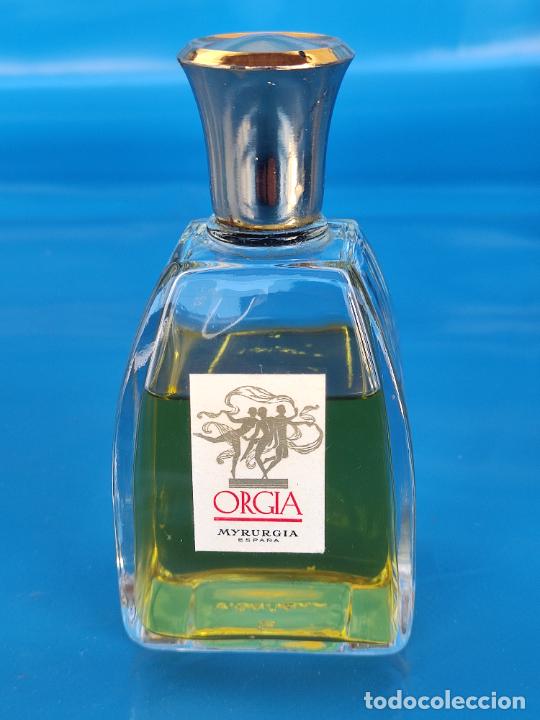 &Eacute;chantillons de parfums anciens: BOTE COLONIA PERFUME ORGIA DE MYRURGIA