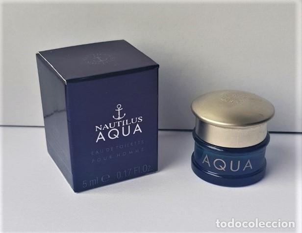 Miniaturas de perfumes antiguos: NAUTILUS AQUA EDT 5 ml - Foto 1