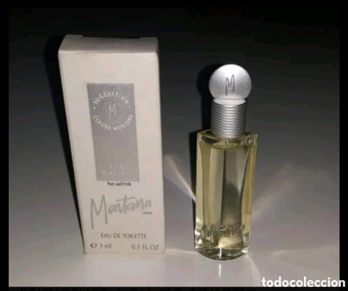 Miniature di profumi antiche: Miniatura Eau de toilette - SUGGESTION - CLAUDE MONTANA 3ml