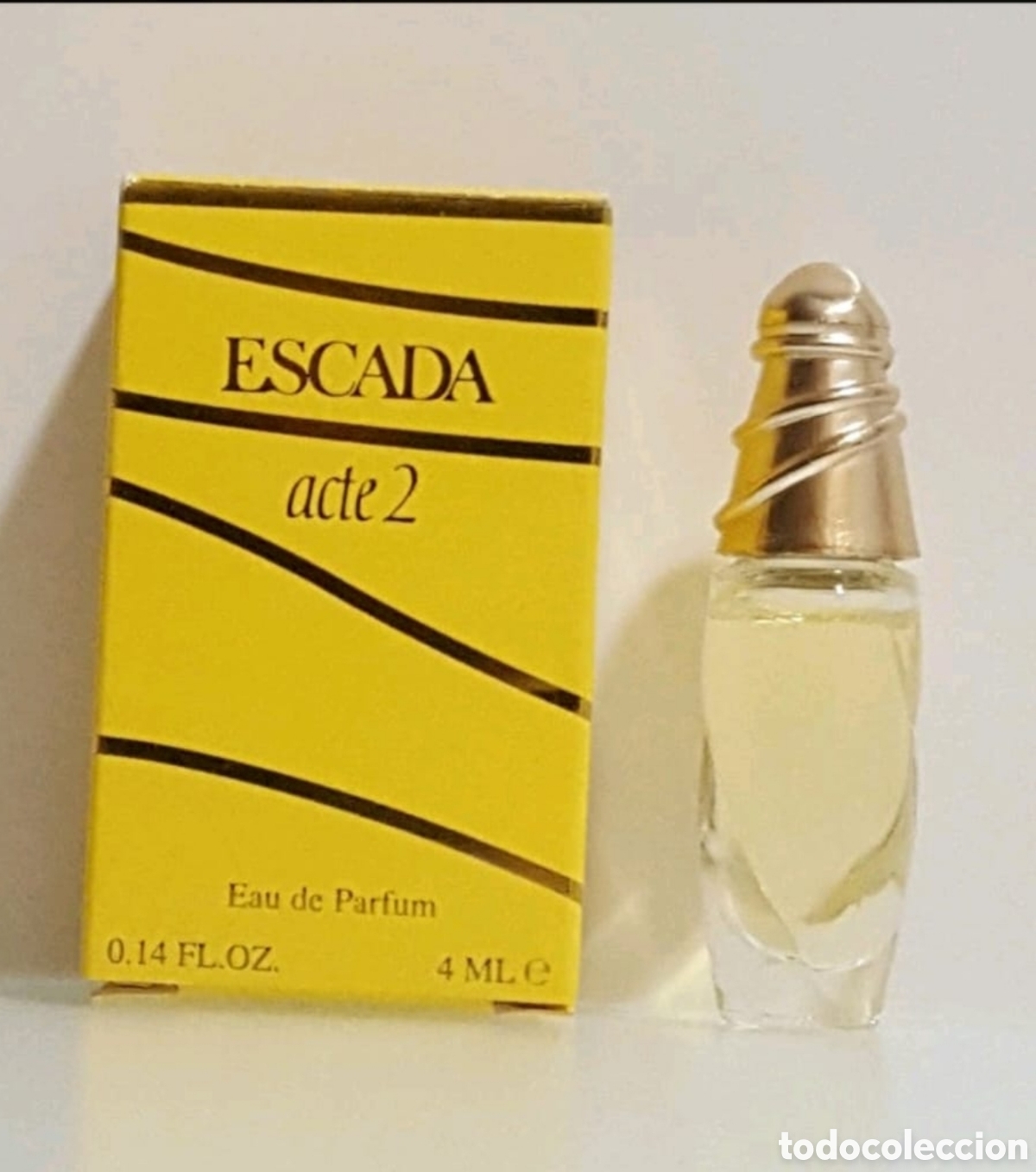 Miniaturas de perfumes antiguos: Miniatura Escada Acte 2 Eau de Parfum 4ml - Foto 1