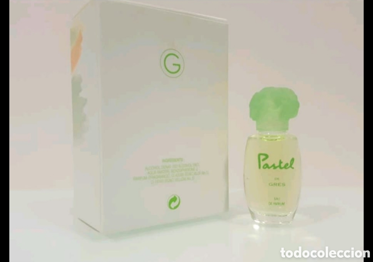 Miniaturas de perfumes antiguos: Miniatura Pastel de Gr&egrave;s Eau de Parfum 5ml - Foto 2
