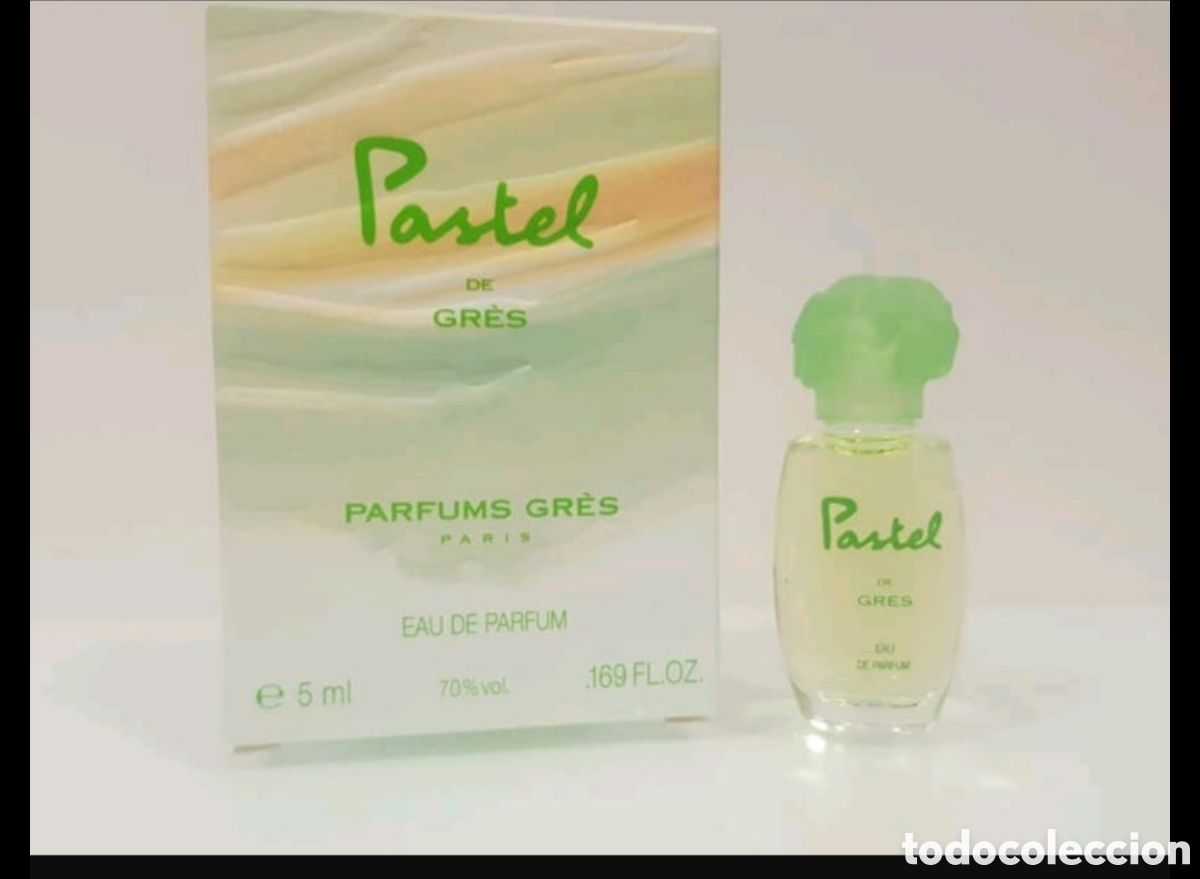 Miniaturas de perfumes antiguos: Miniatura Pastel de Gr&egrave;s Eau de Parfum 5ml - Foto 1