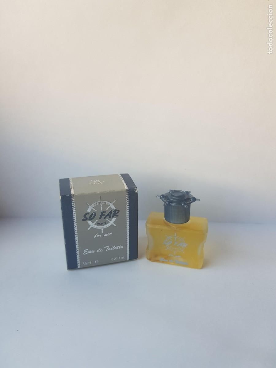 Miniaturas de perfumes antiguos: RIACHI SO FAR EDT 7,5 ml - Foto 1