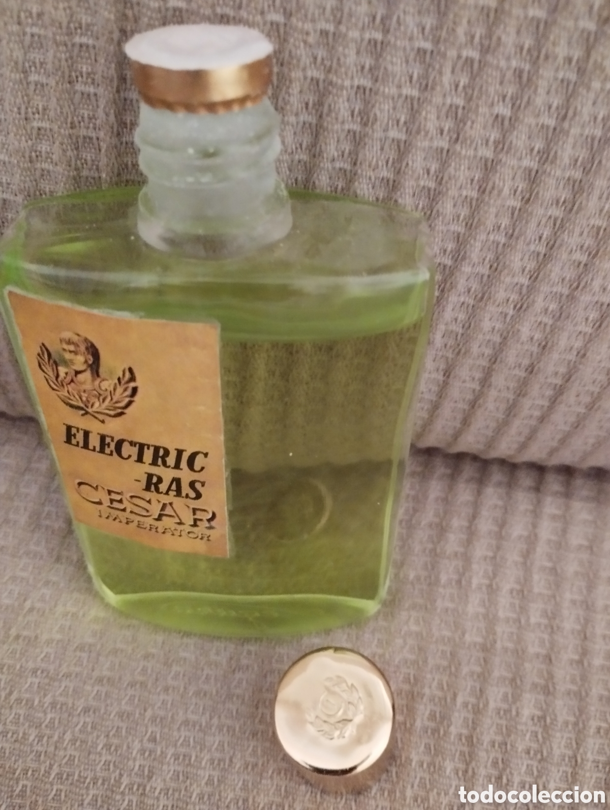 Miniaturas de perfumes antiguos: ELECTRIC-GRAS PRE SHAVE *C&Eacute;SAR IMPERATOR* - Foto 2