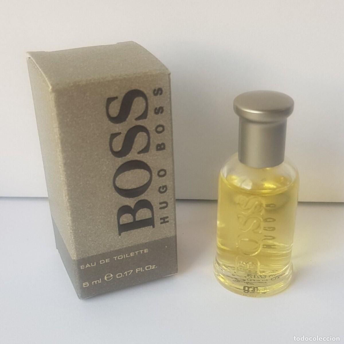Miniaturas de perfumes antiguos: HUGO BOSS BOSS -Primera versi&oacute;n- edt 5 ml - Foto 1