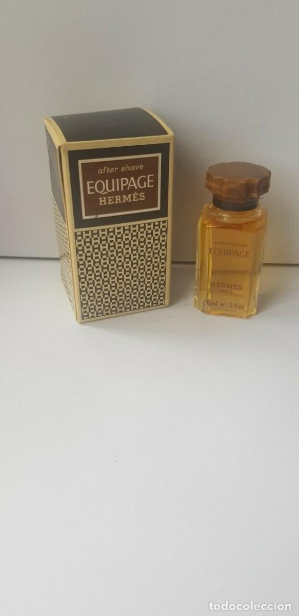 Miniaturas de perfumes antiguos: HERM&Egrave;S EQUIPAGE AS 10 ML-Primera versi&oacute;n- - Foto 1