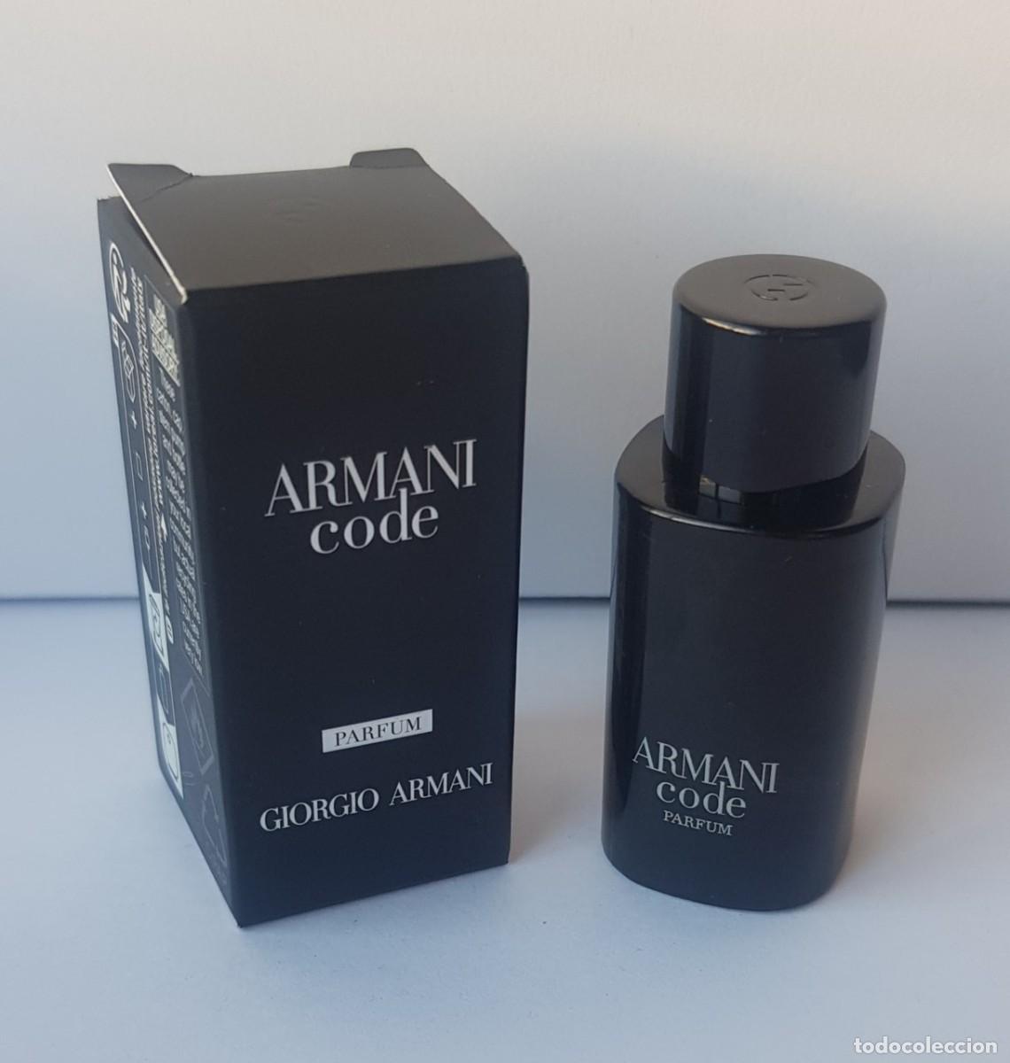 Miniaturas de perfumes antiguos: GIORGIO ARMANI CODE VERSION PARFUM 2022 P 7 ML - Foto 1