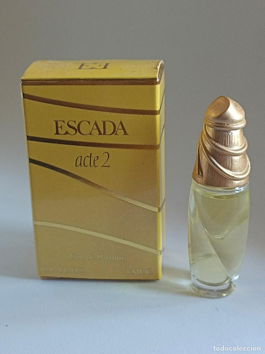 Miniaturas de perfumes antiguos: Miniatura perfume Escada Acte 2 - Foto 1