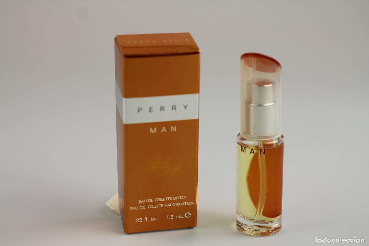 Miniaturas de perfumes antiguos: PERRY ELLIS PERRY MAN EDT 7,5 ml - Foto 1