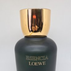 Miniaturas de perfumes antiguos: UNICO GIGANTE BOTE EXPOSICION PERFUMERIAS Y COMERCIOS ESENCIA LOEWE FICTICIO