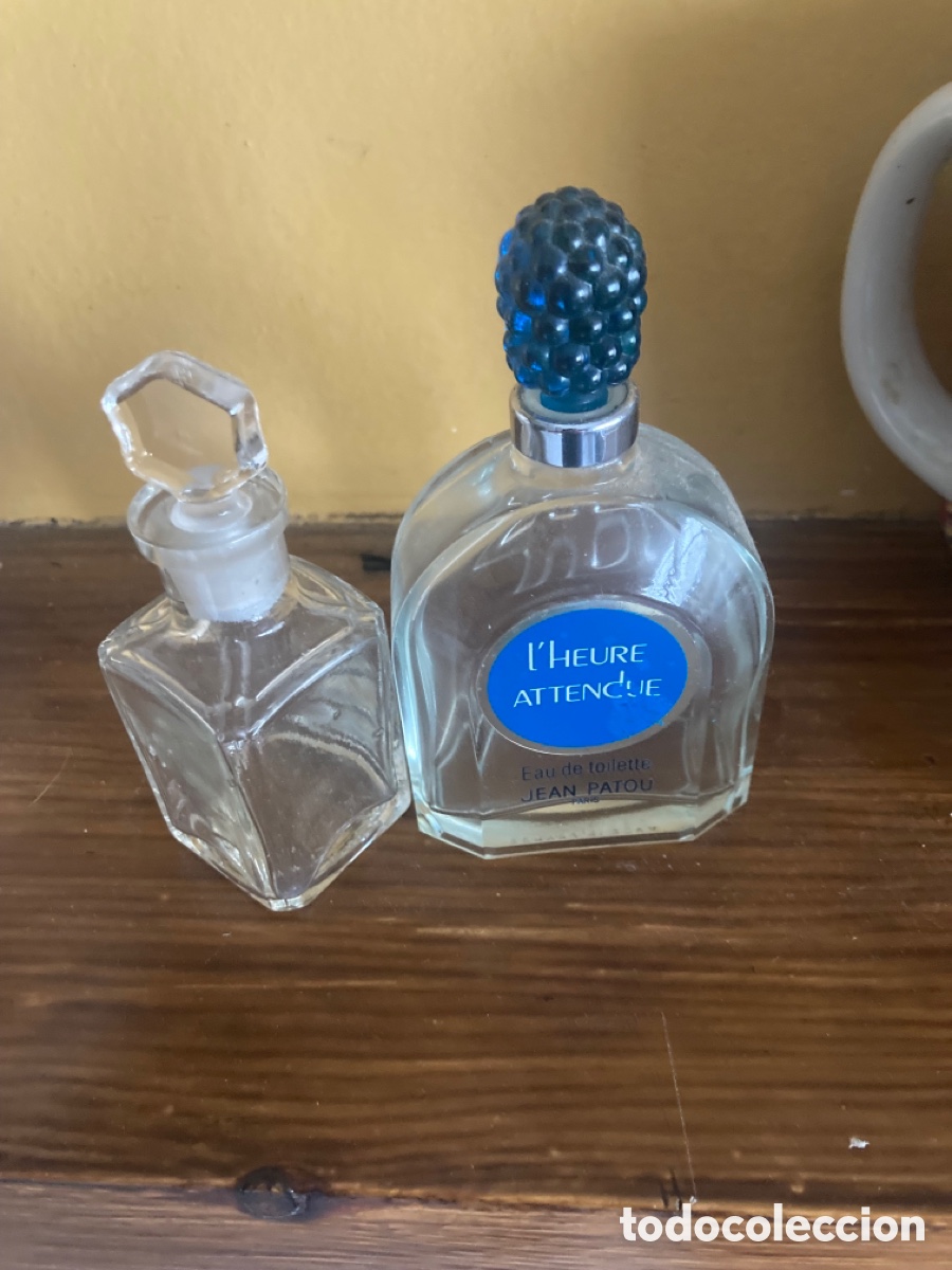 Miniaturas de perfumes antiguos: Lote de 2 botes de perfume - Foto 1