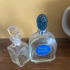 Miniaturas de perfumes antiguos: LOTE DE 2 BOTES DE PERFUME