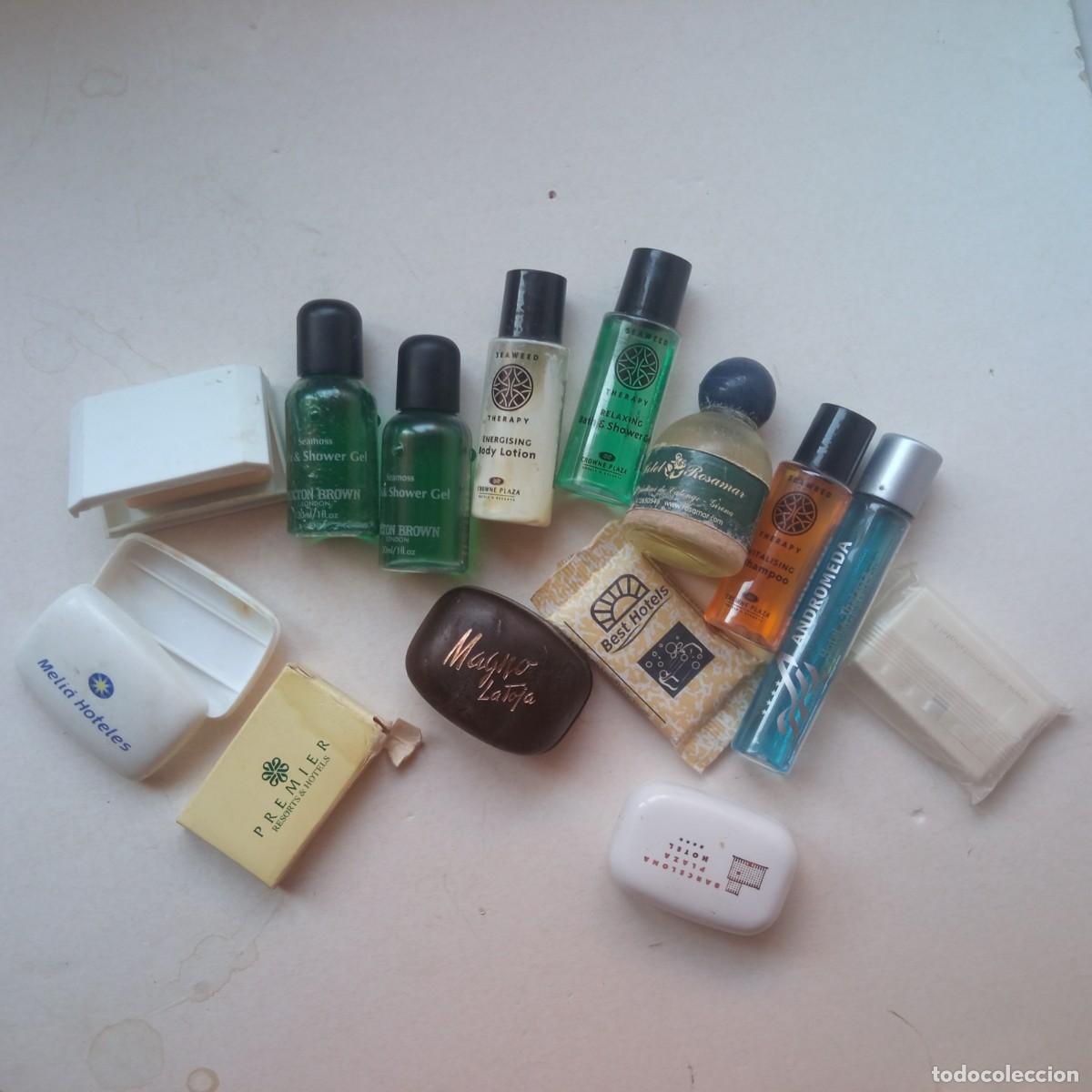 Miniaturas de perfumes antiguos: Jabones de hotel - Foto 1