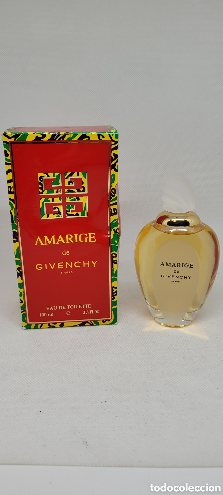 Miniaturas de perfumes antiguos: COLONIA AMARIGE GIVENCHY. 100 ML. NUEVA SIN USO. A&Ntilde;OS 80-90. NO PERFUME