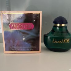 Miniaturas de perfumes antiguos: PERFUME AMARANDE NUEVA 100 ML. Lote 396831579
