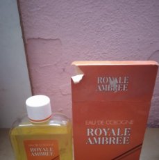 Miniaturas de perfumes antiguos: PERFUME ROYAL AMBER. Lote 397969639