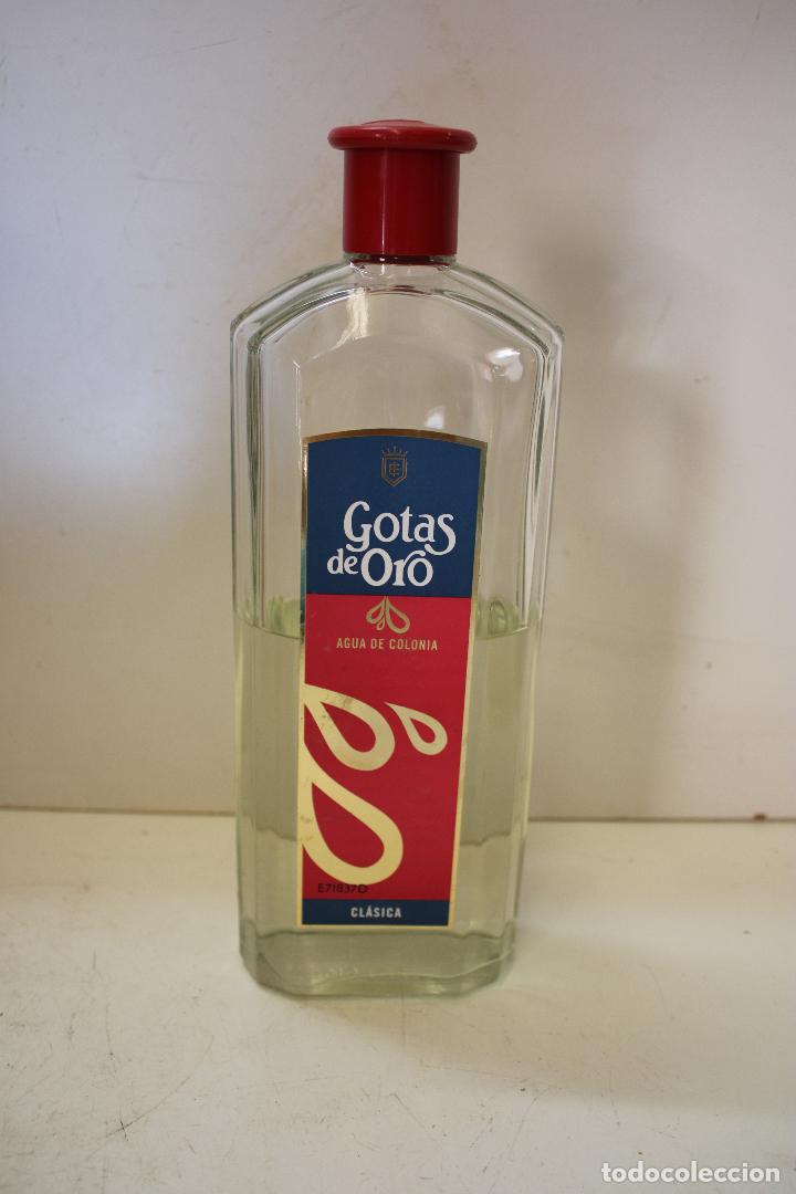 Miniaturas de perfumes antigos: agua de colonia gotas de oro