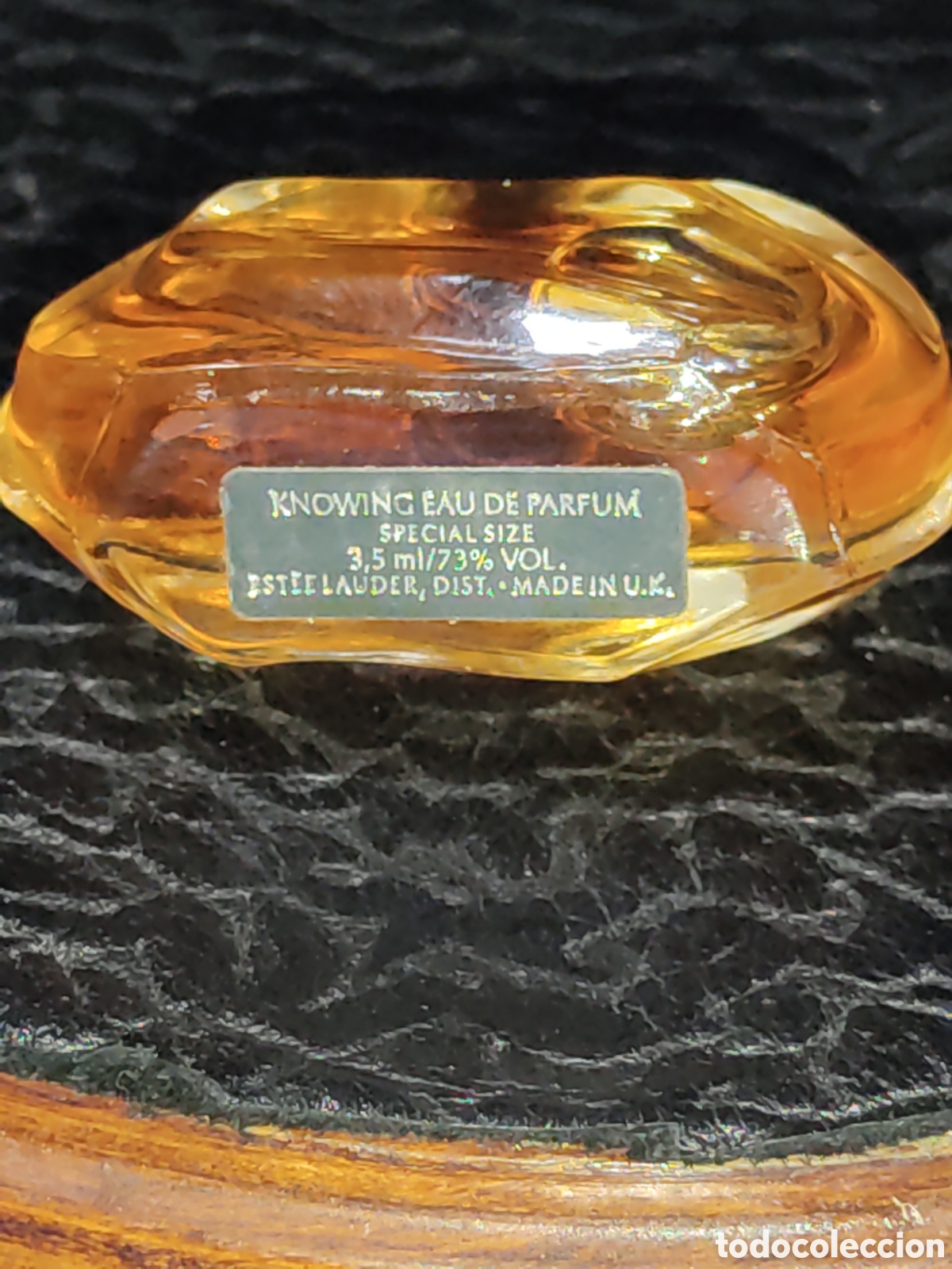 Miniaturas de perfumes antiguos: Perfume Knowing miniatura 3,5ml. - Foto 2