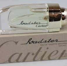 Miniaturas de perfumes antiguos: CARTIER ROADSTER -VERSIÓN GRANDE-EDT 12,5 ML. Lote 401900309
