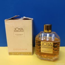 Miniaturas de perfumes antiguos: JOYA COLONIA - MYRURGIA ESPAÑA - EN CAJA ORIGIANAL (ALGO DAÑADA). Lote 403039969