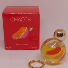 Miniaturas de perfumes antiguos: MINIATURA PERFUME CHACOK. Lote 403049924