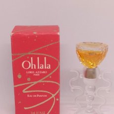 Miniaturas de perfumes antiguos: MINIATURA PERFUME LORIS AZZARO OH LA LA. Lote 403050579
