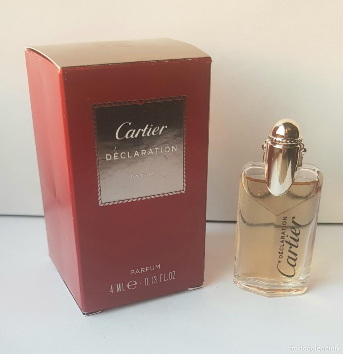 Miniaturas de perfumes antiguos: CARTIER D&Eacute;CLARATION VERSION PARFUM P 4 ml - Foto 1