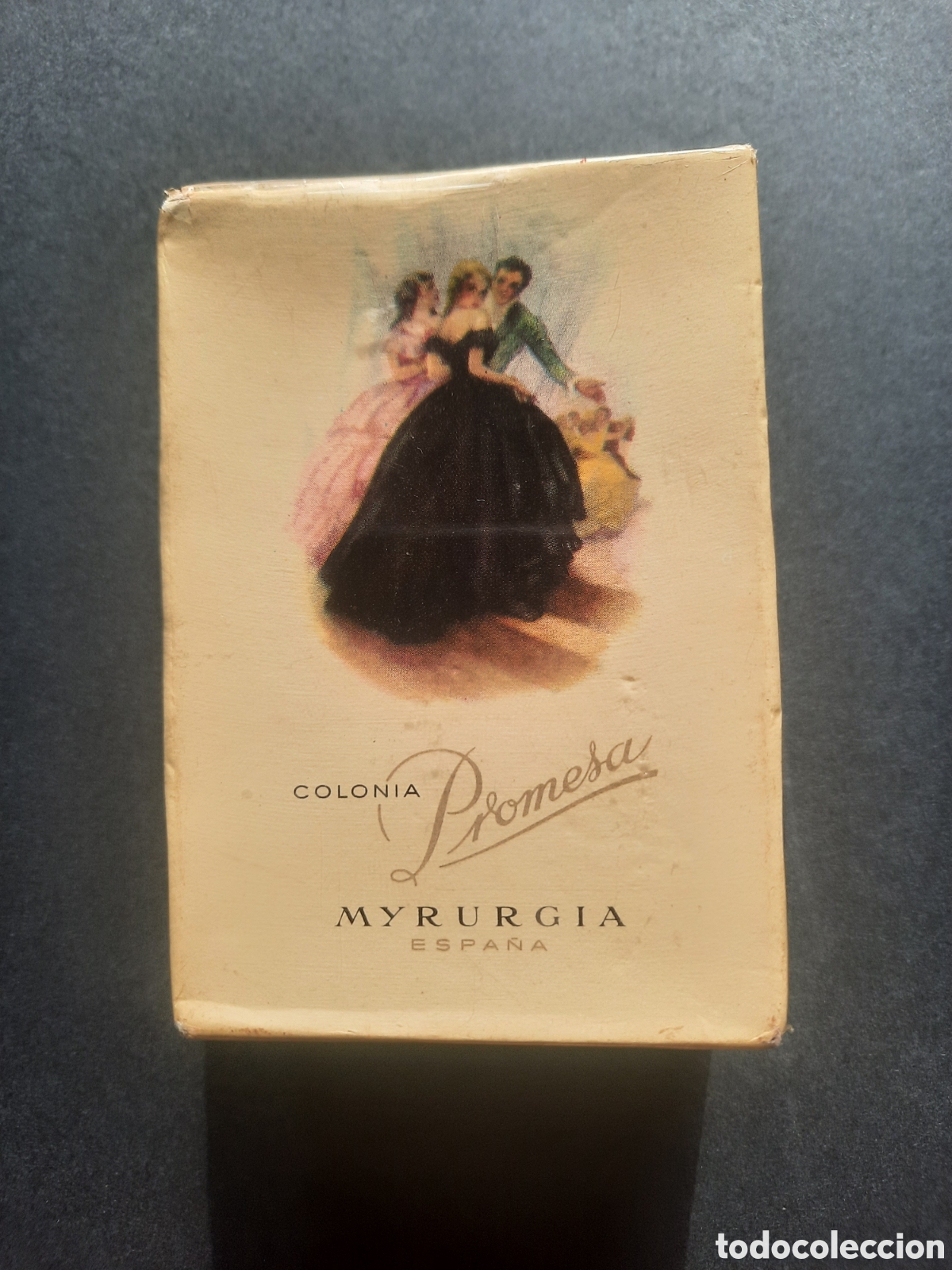 &Eacute;chantillons de parfums anciens: ANTIGUO FRASCO DE COLONIA - PROMESA - DE MIRURGIA LLENO SIN ABRIR