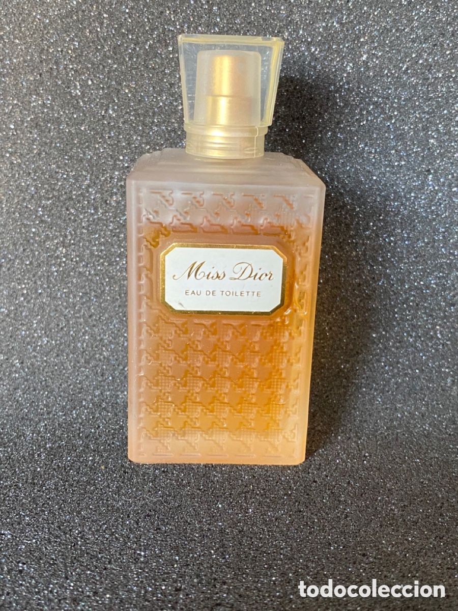 Miniaturas de perfumes antiguos: Perfume vintage. Miss Dior. Eau de toilette. 100ml.