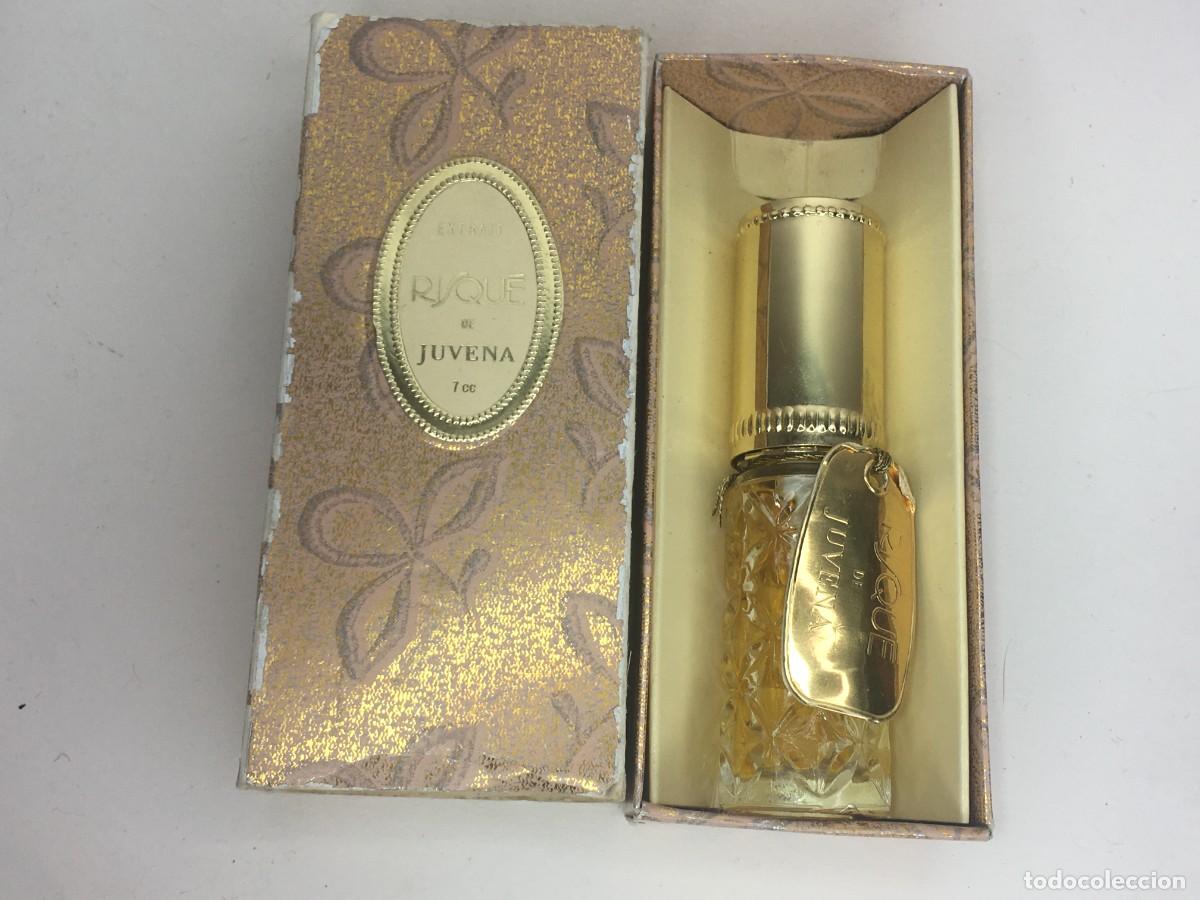 Miniaturas de perfumes antiguos: MINIATURA PERFUME EXTRAIT RISQUE DE JUVENA - Foto 2