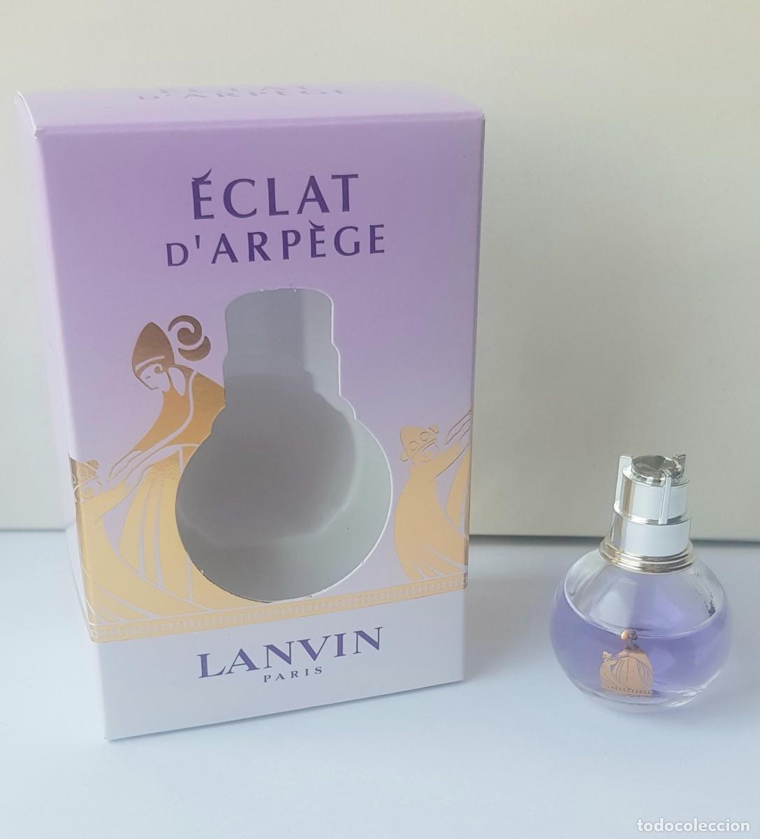 Miniaturas de perfumes antiguos: LANVIN &Eacute;CLAT D&acute;ARP&Egrave;GE EDICI&Oacute;N LIMITADA EDP 4,5 ML - Foto 1