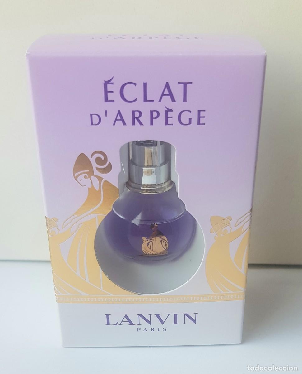Miniaturas de perfumes antiguos: LANVIN &Eacute;CLAT D&acute;ARP&Egrave;GE EDICI&Oacute;N LIMITADA EDP 4,5 ML - Foto 2